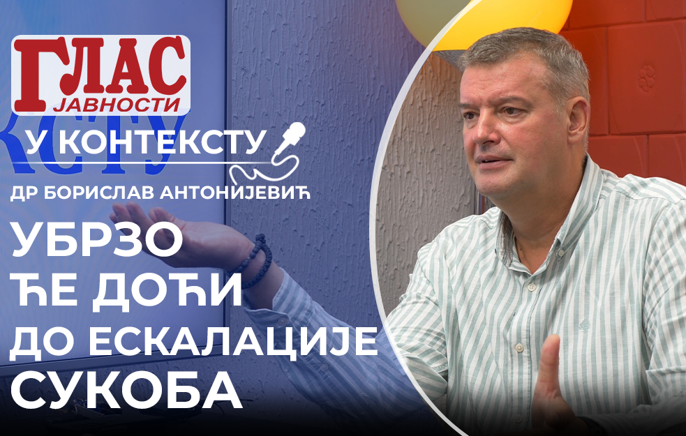 DR BORISLAV ANTONIJEVIĆ: VREME PREVARA I OBMANA JE PROŠLO